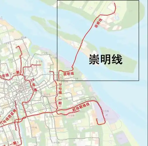 种种迹象表明上海轨道交通崇明线很快就能服务崇明岛的老百姓