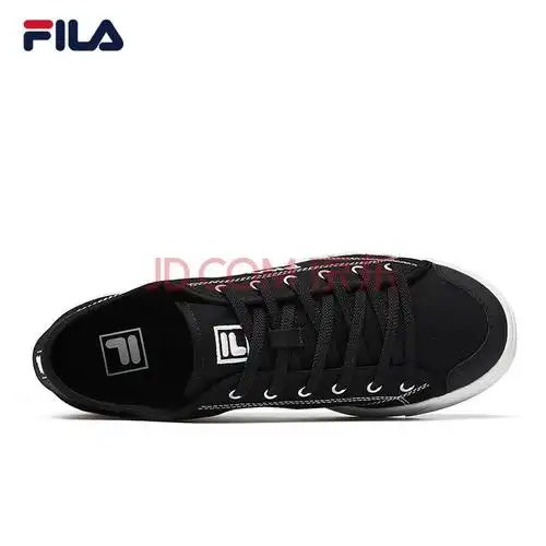 鞋靴 流行男鞋 休闲鞋 斐乐fila 男帆布鞋 f12m024401f bk-黑色 8/41