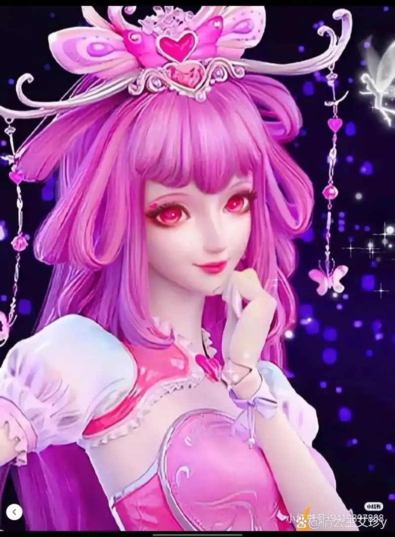 分享粉色图片#斗罗大陆小舞##叶罗丽情公主#  你最喜欢谁?