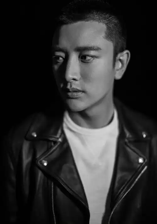 贾乃亮寸头造型硬朗帅气写真图片