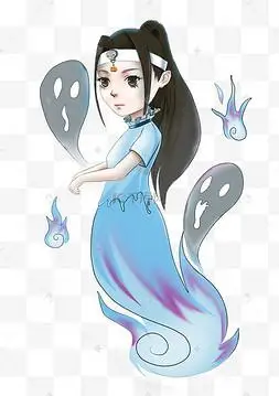 创意古风女鬼装扮