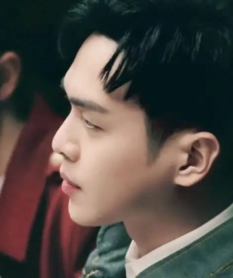 不过张若昀的眉骨和下颌线条非常立体,轮廓锋利,这让他的侧脸镜头感