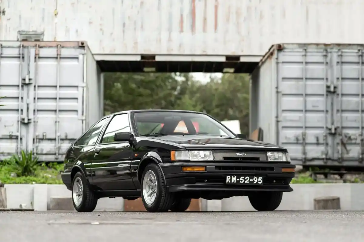 ae86.1987 年丰田卡罗拉 coupe gt (ae8 - 抖音