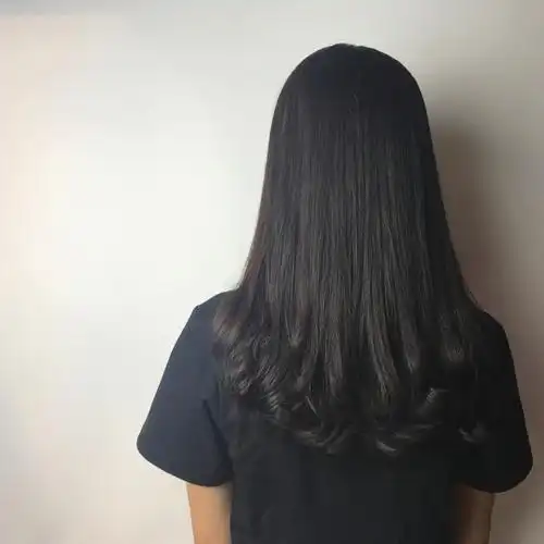 只烫发尾也很好看