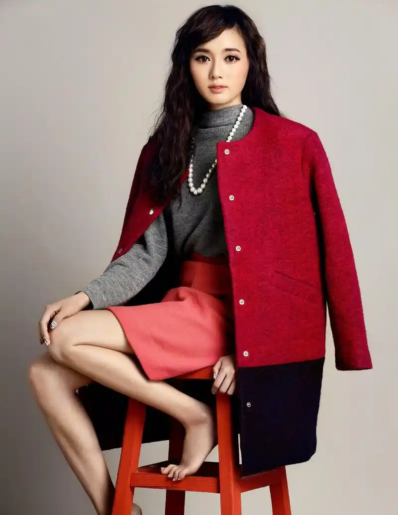 山东美女江铠同,气质出众,性感动人