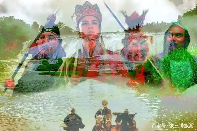 陡坡塘瀑布,《西游记》片尾唐僧师徒从瀑布走过的地方