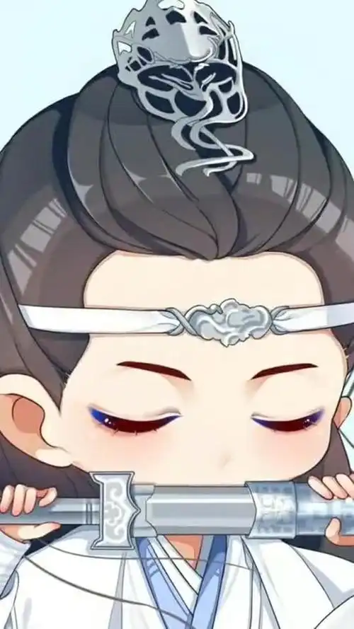 q版陈情令温宁小可爱卖萝卜