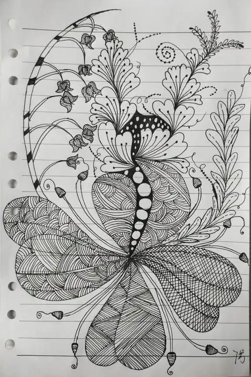 梨韵华府幼儿园之《跟着点线去散步》——第十一天打卡