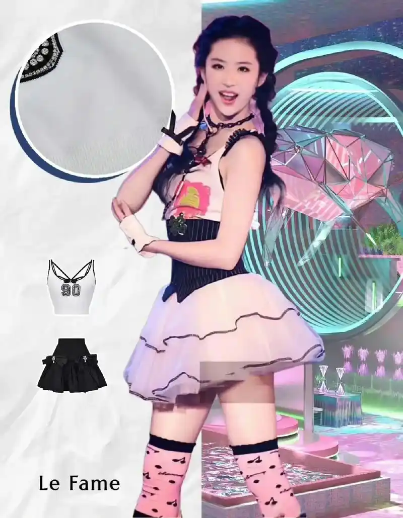 早期刘亦菲跳舞既可爱又美丽