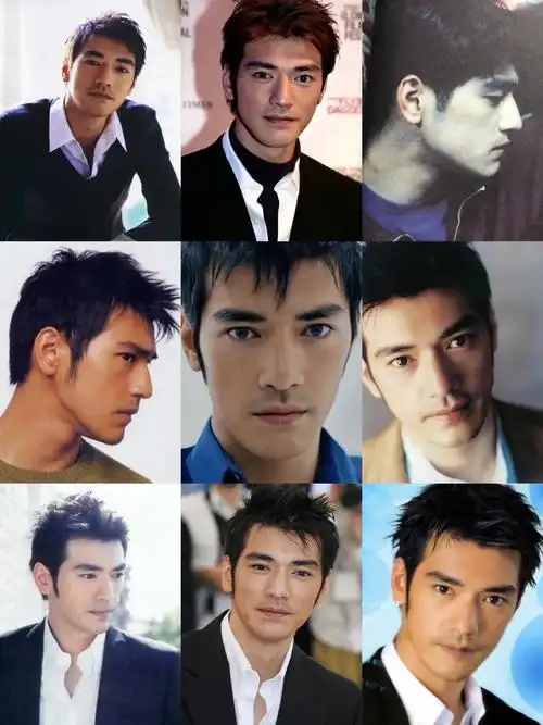 短发寸头,单双马尾,中分侧分,油头大背,统统随便来#金城武