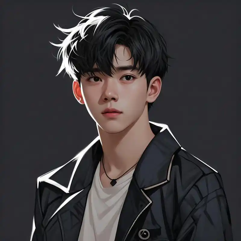 蔡徐坤小黑子头像来啦05 老铁们,你们要的坤坤小黑子头像来啦!