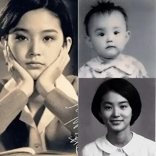 港星童年照:黎姿从小就是尖下巴,王祖贤是个小胖子,撞脸洪金宝