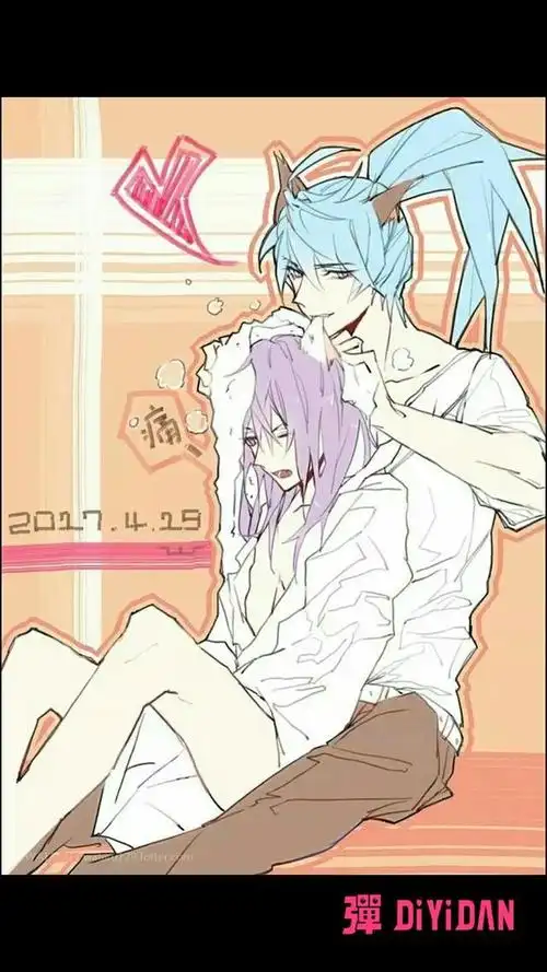 「王者荣耀同人」韩信x李白,已经很晚了我们回房间吧