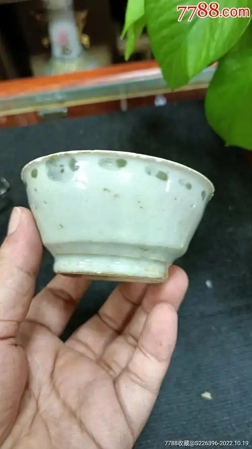 明代,青花茶杯_价格80元【云萱阁】_第1张