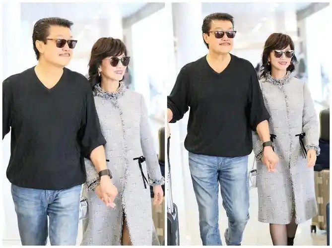 赵雅芝老公个人资料简介(赵雅芝携74岁老公走机场)