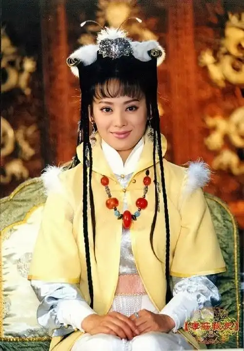 经典电视剧《孝庄秘史》中,宁静饰演大玉儿.