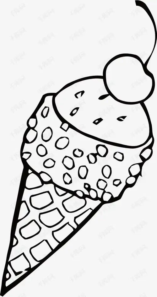 简笔画大全可爱甜品甜品简笔画,甜点画画图片大全简单甜品简笔画