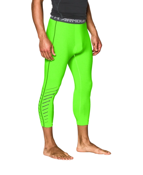 男士ua heatgear armour exo强力伸缩七分紧身裤