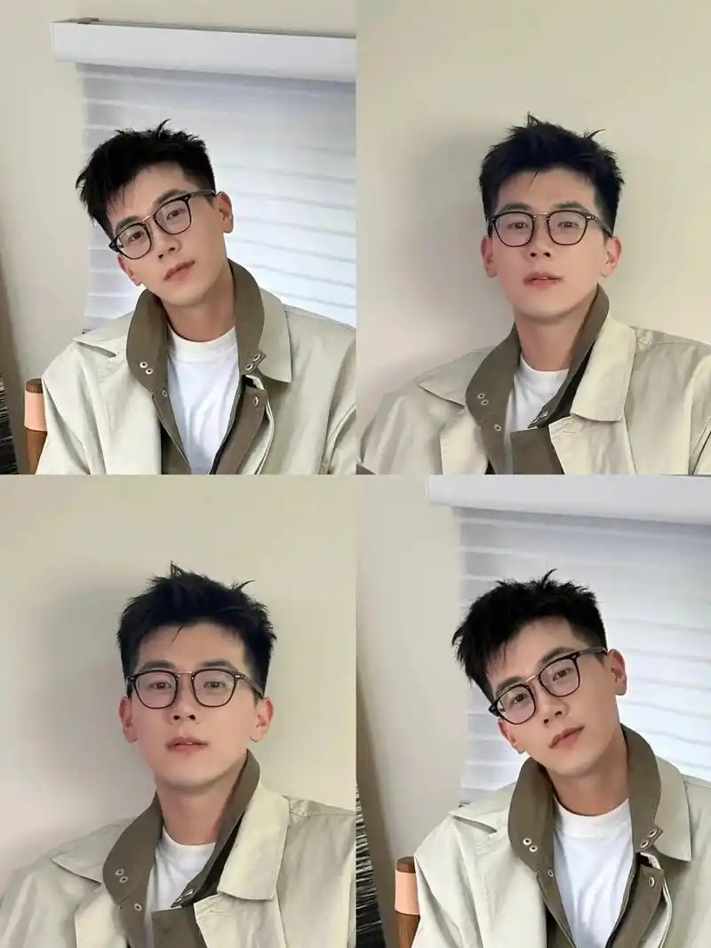 方脸_圖脸,瓜千脸 菱形脸, 打理方式:微抓发泥 #男生烫发发型推荐