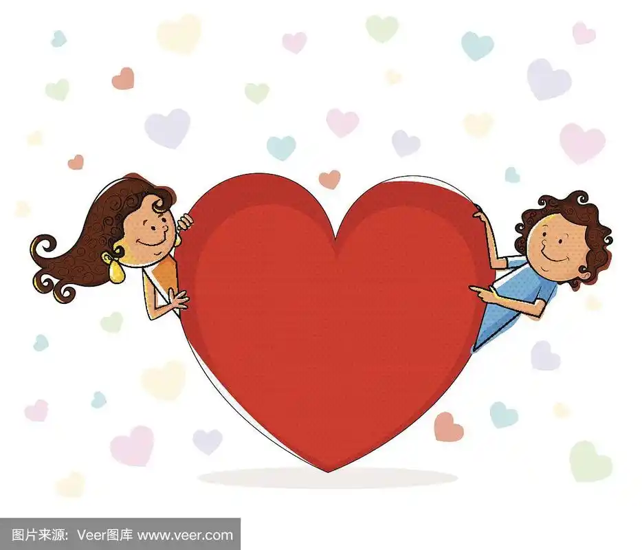 情人节,心连心的情侣