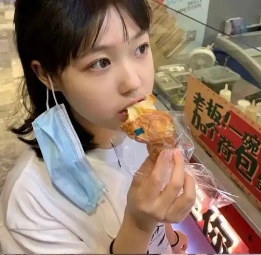 ins吃货专属女头