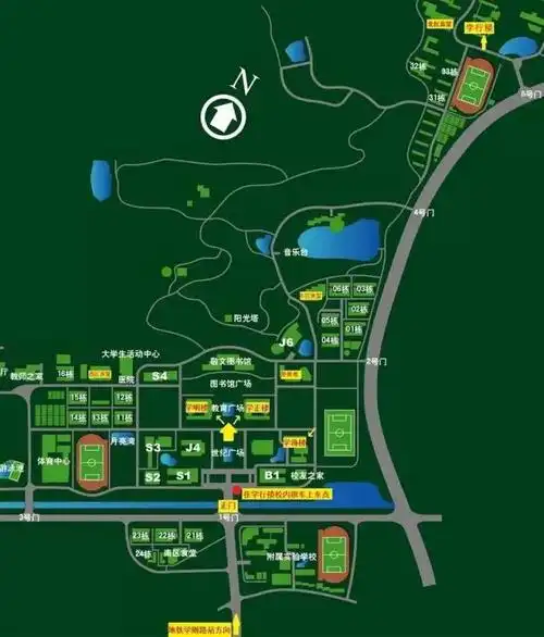 随园校区地图4住宿餐饮指引1餐饮南师大的食堂都有现金结付窗口,先到