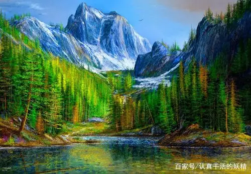 那些让人心动的油画风景:来自画家andre kosslick