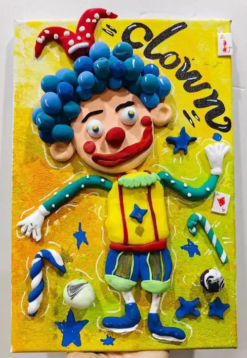 少儿美术##超轻粘土