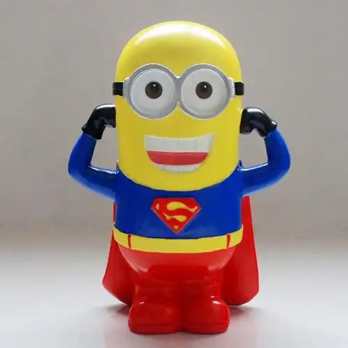 21厘米高-16厘米宽-超人小黄人