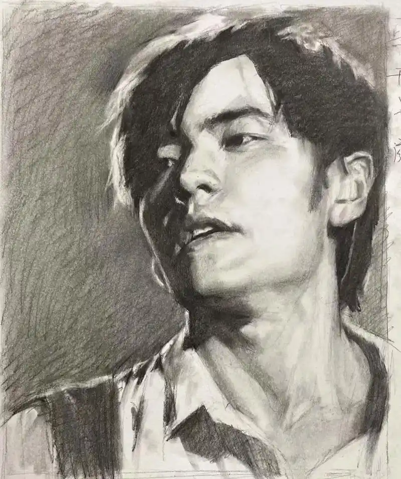 是什么让你突然努力 #素描周杰伦