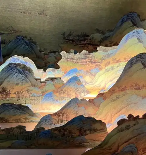 千里江山图立体构成