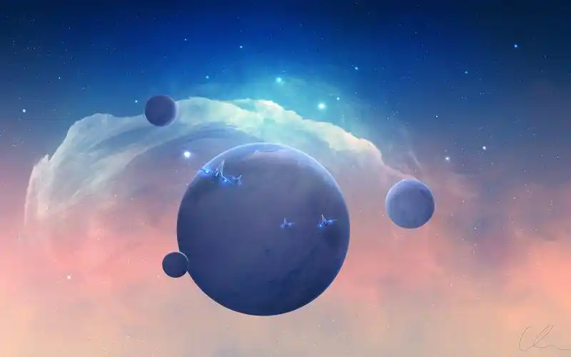 太空飞船,行星,设计,2017,4k,高清