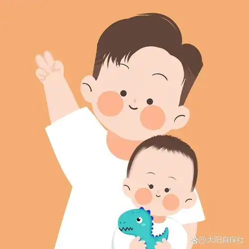 送给大家一家三口可爱宝宝头像 一家人在一起真的太幸福啦 🉑️接