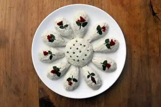 (色香味俱全的荷花豆腐 摄影/尼行)