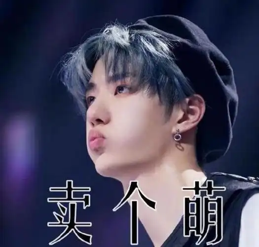 王一博搞笑表情包耶啵嘟嘴卖个萌是不是很可爱呀