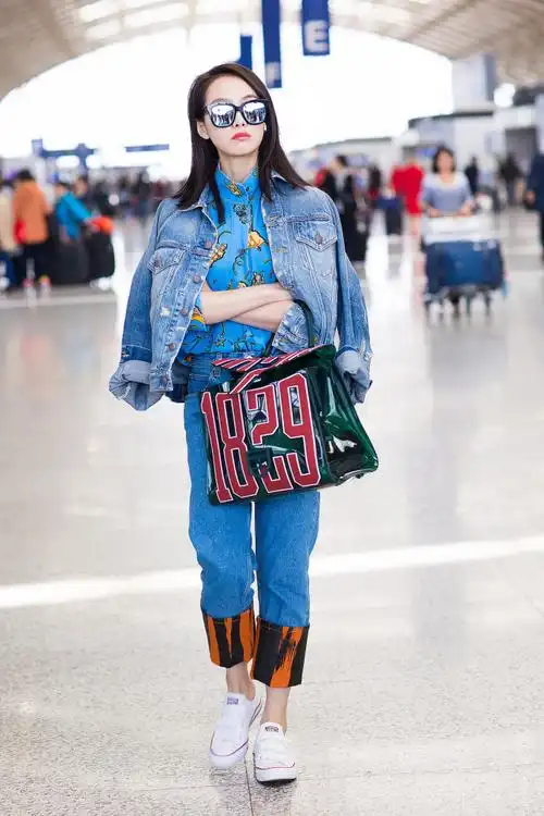 宋茜机场街拍图片,明星,宋茜,街拍,机场,大陆女明星