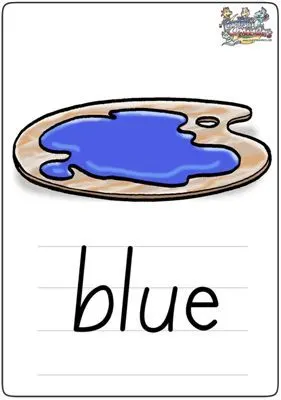 【少儿英语单词卡】各种颜色