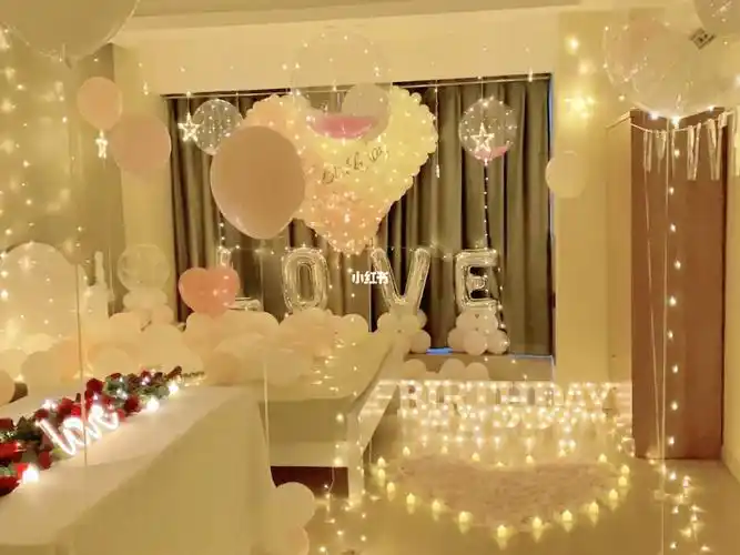 家里生日  #家里生日气球布置  #家里生日布置  #家里生日派对布置