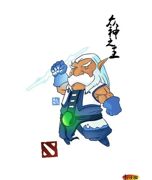 虚空是暴露狂!国人原创《dota2》爆笑q版插画(15)_游侠网 ali213.net