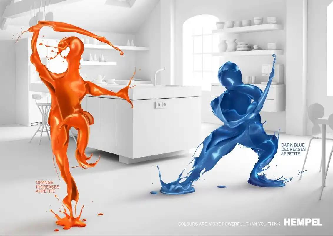 国外油漆创意广告设计 - 素材中国16素材网