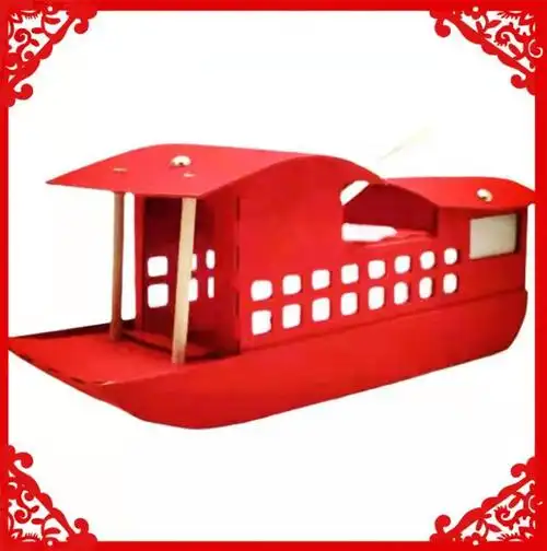 红船扬帆童心向党diy不织布手工