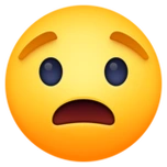 下载07担心的脸的emoji表情大图