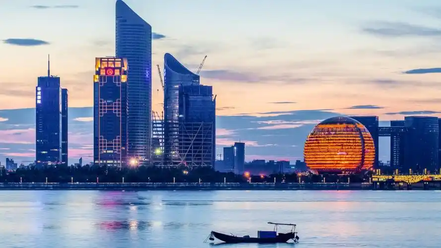 钱塘江风景图片-建筑壁纸-高清建筑图片-娟娟壁纸