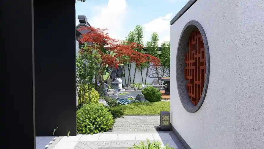 农村庭院花园设计的效果图院子这样做求亲人踏破门槛