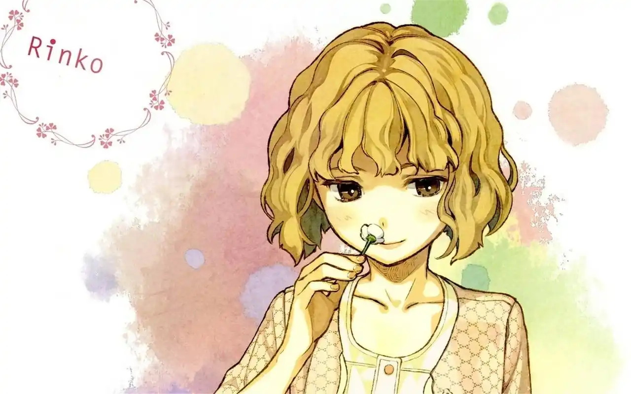 精选唯美的手绘卡通可爱女生图片桌面壁纸高清