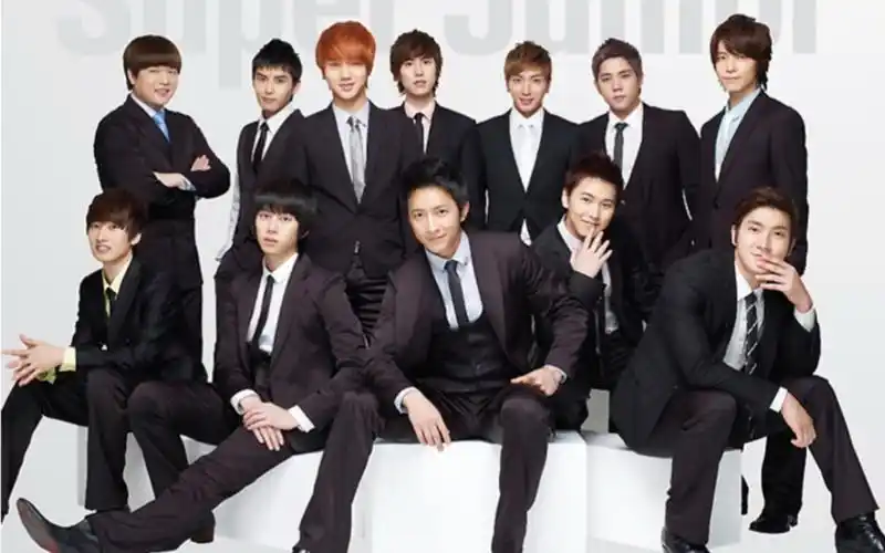 super junior组合代表作《super girl》当年的韩庚还是青涩少年!