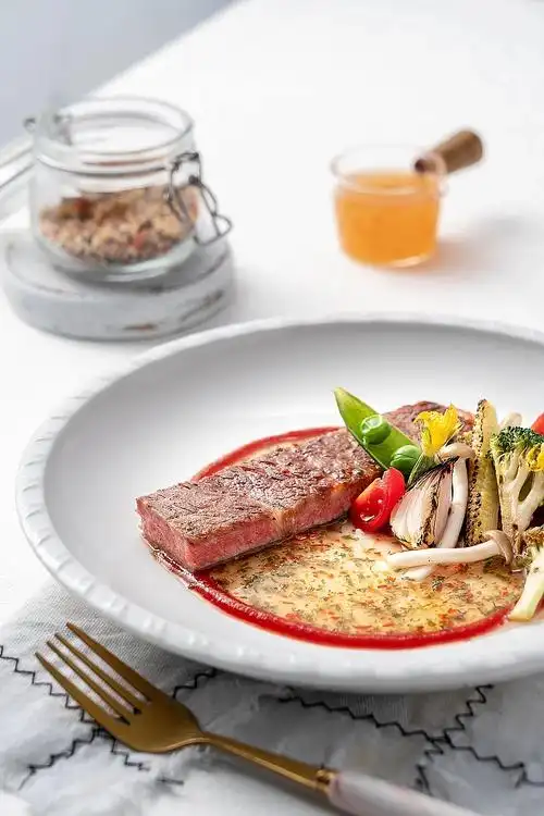 牛排09摆盘拍摄,造型摆盘