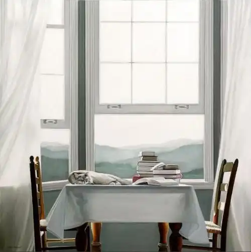 海风把纱帘撩起,午后的阳光溢进房间,温柔地照亮心底.