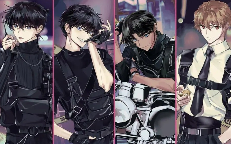 名侦探柯南四人组