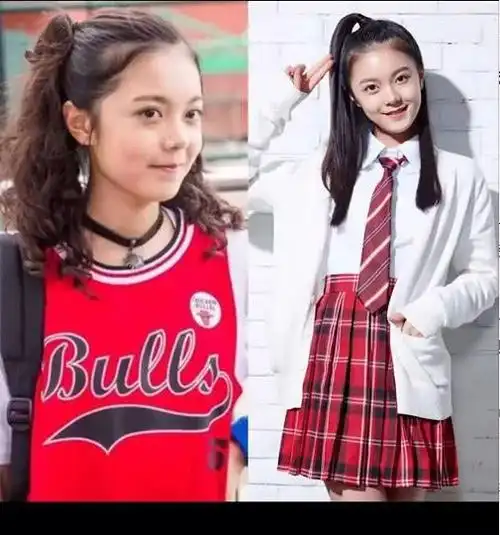 赵今麦从小就是一张明星脸,10张旧照曝光,网友:长发更漂亮